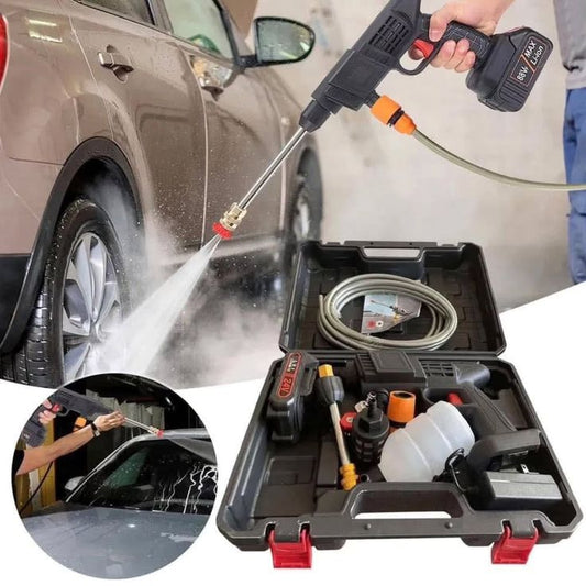 Lave-Auto Électrique Portable avec 2 Batteries Rechargeables